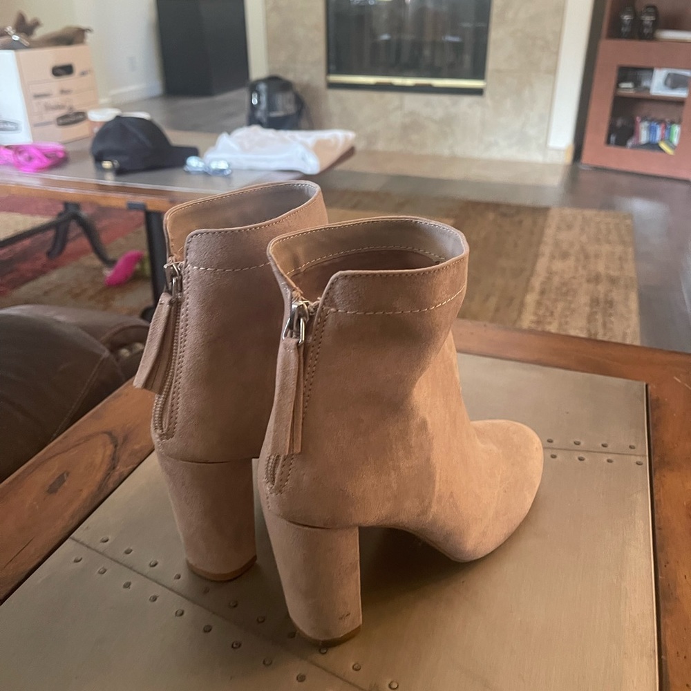 Taupe Booties - Picture 5 of 6